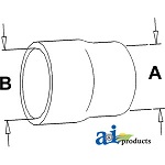 UJD11553     Upper Hose---Replaces R57388